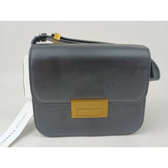 Loeffler Randall Black Desi Small Leather Crossbody Bag - Picture 1 of 8